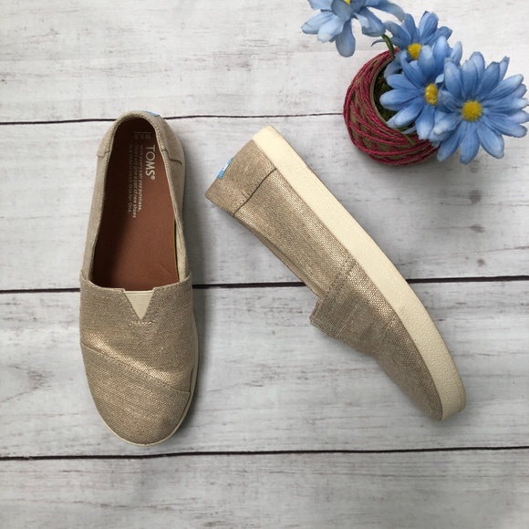 toms avalon slip on rose gold
